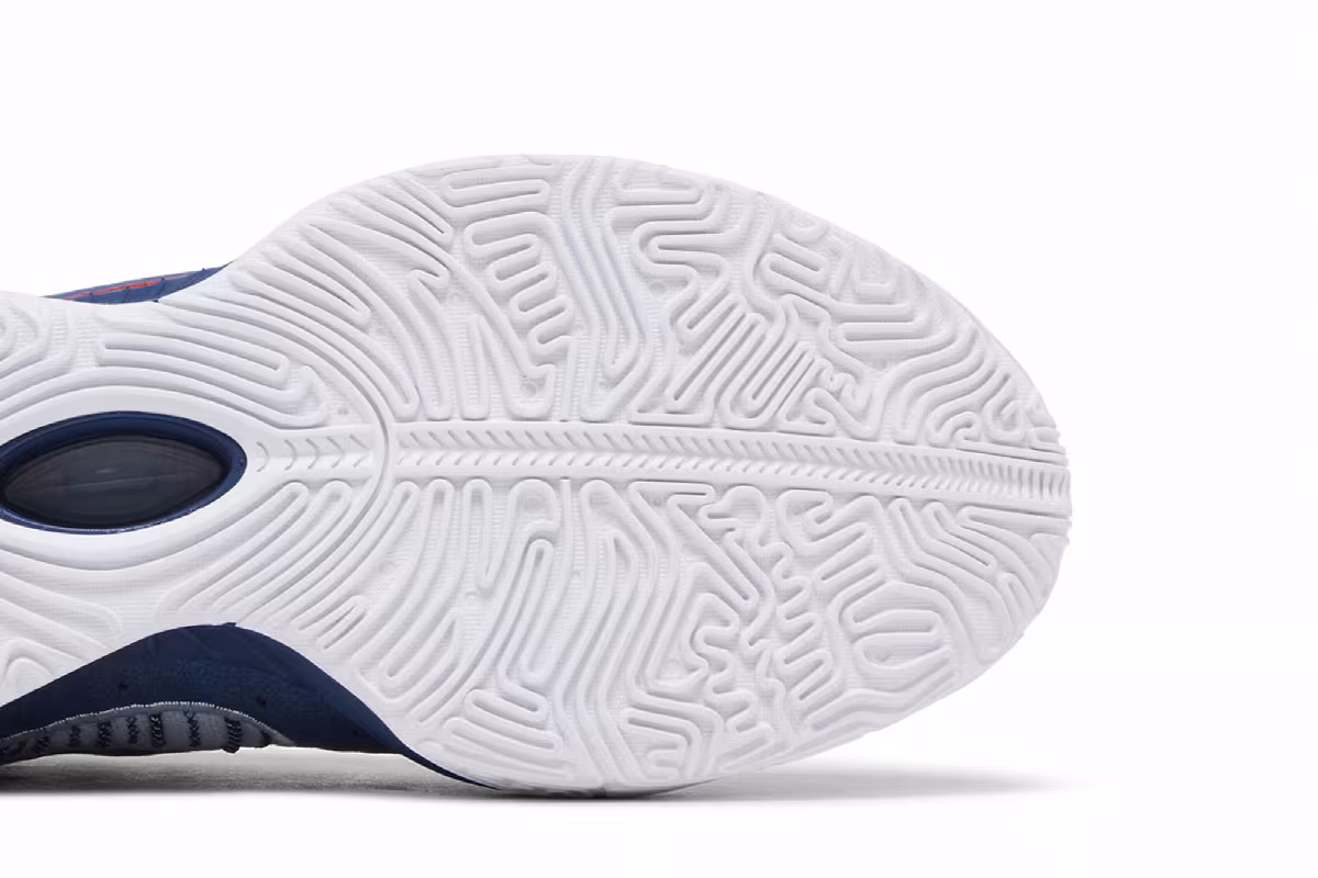 Nike LeBron 21 Navy University Red, view 6