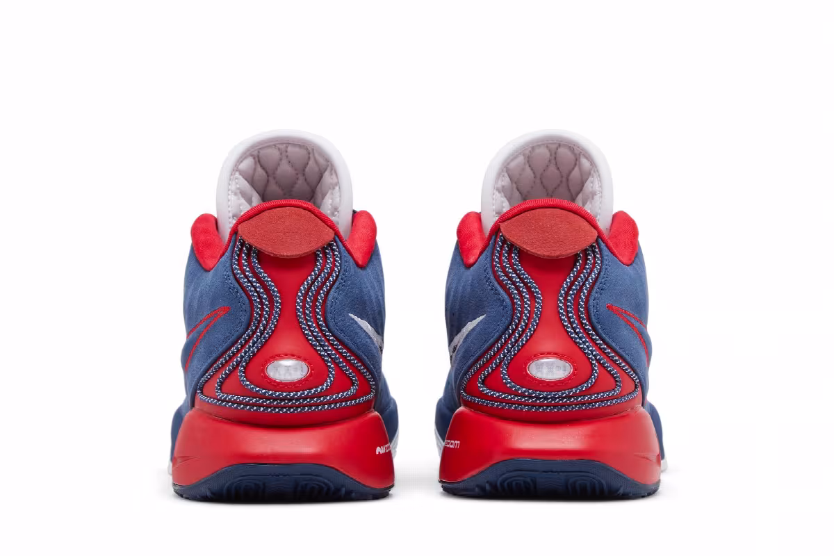 Nike LeBron 21 Navy University Red, view 7