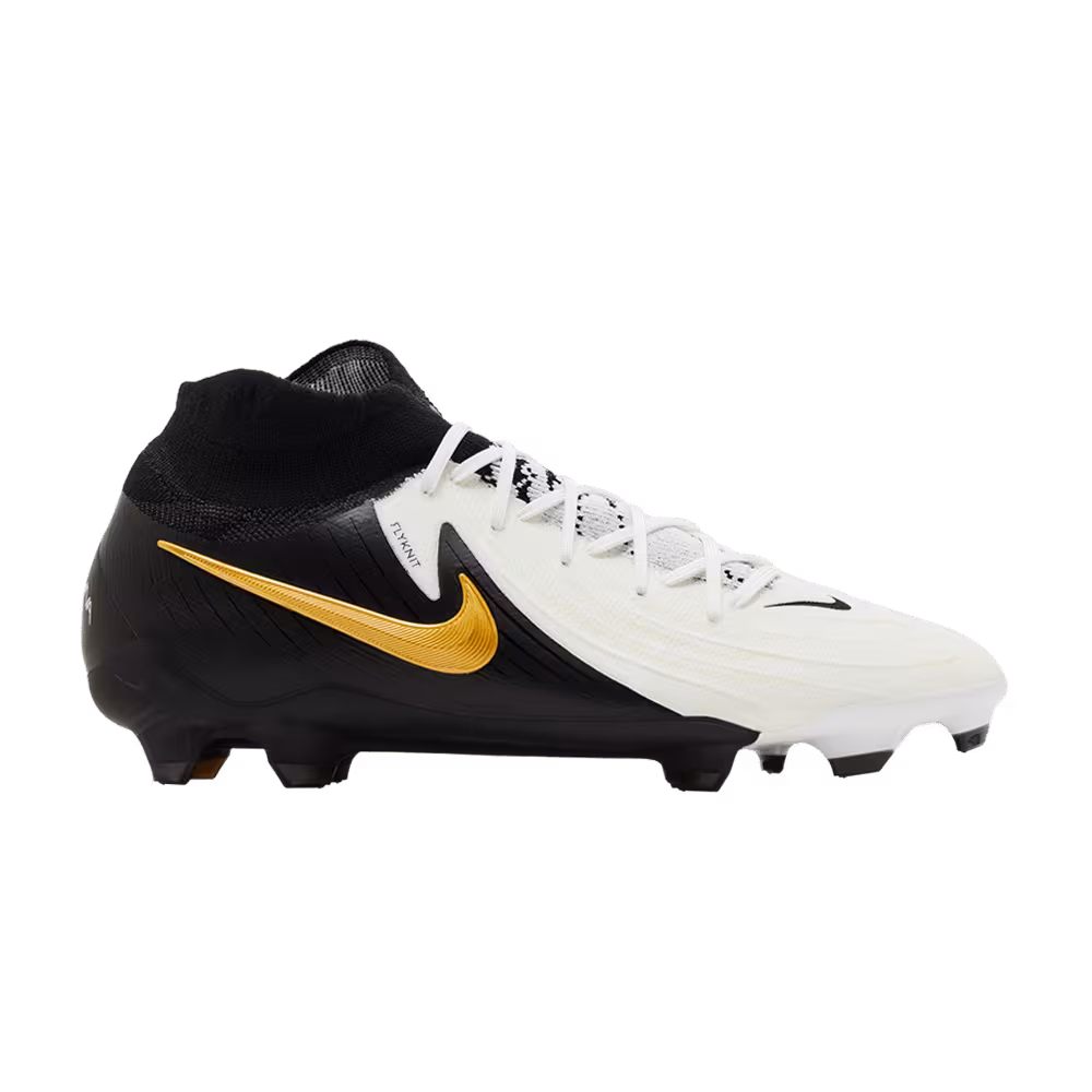 Nike Phantom Luna 2 Pro FG White Black Metallic Gold Coin