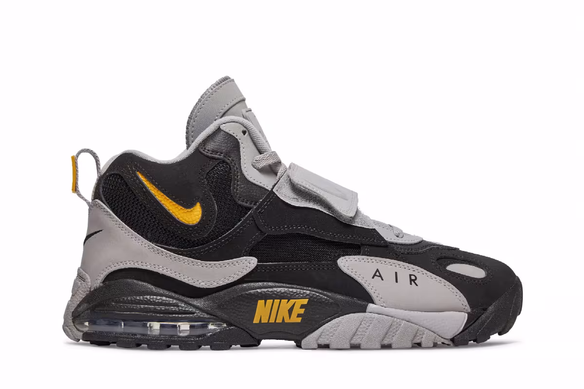 Nike Air Max Speed Turf Black Grey, view 2