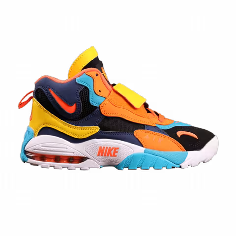 Nike Air Max Speed Turf GS 'Green Abyss Amarillo Flash Crimson'