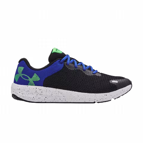 Under Armour Charged Pursuit 2 'Big Logo Speckle - Black Blue Green'