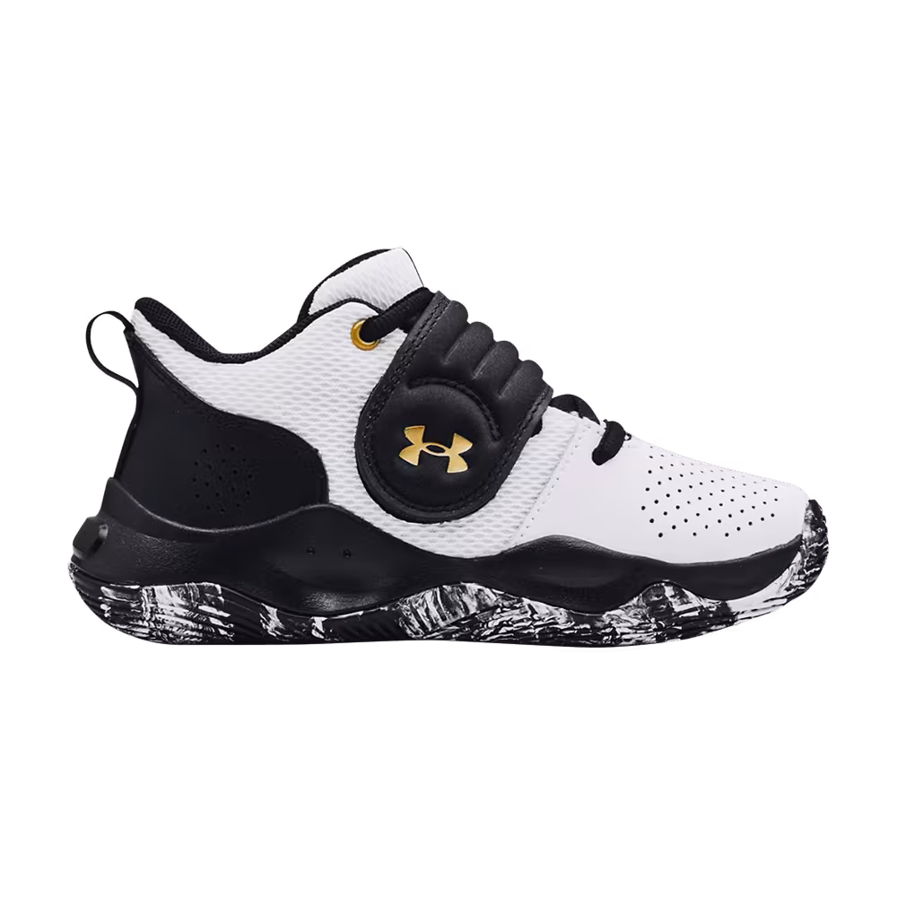 Under Armour Zone BB PS White Black