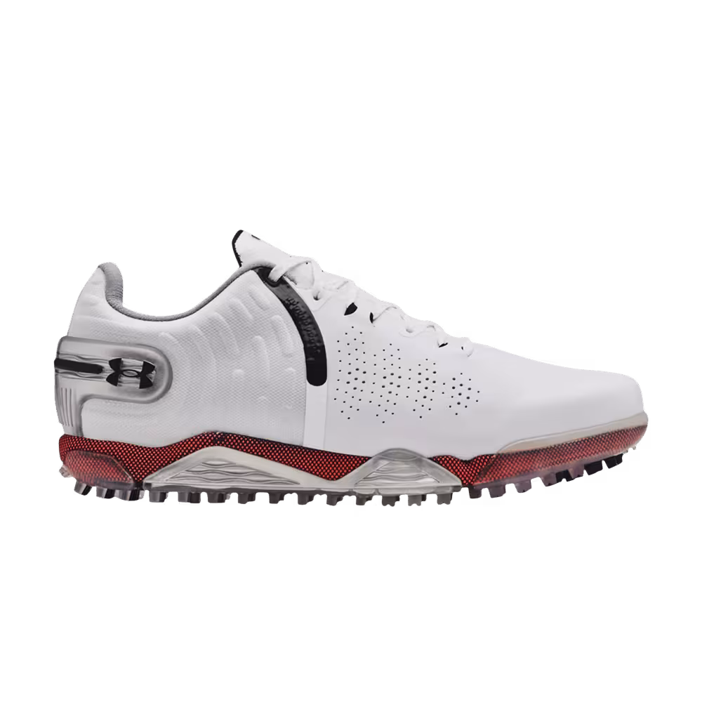 Under Armour Spieth 5 Spikeless Wide White Metallic Silver