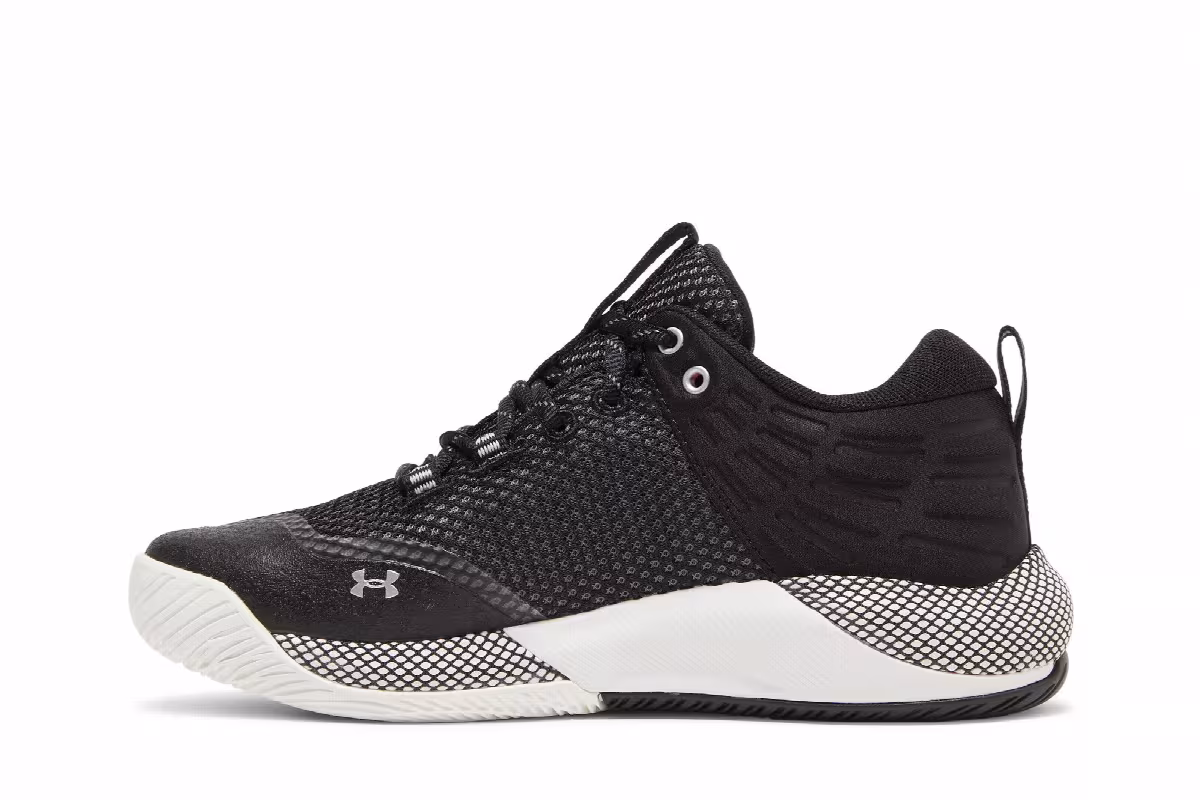 Under Armour Women's HOVR Block City Black White, view 4