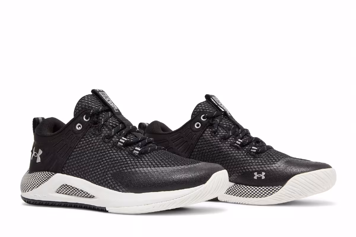 Under Armour Women's HOVR Block City Black White, view 9