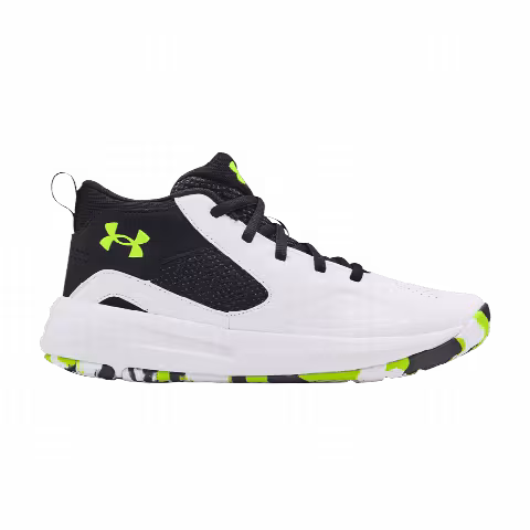 Under Armour Lockdown 5 GS 'White Black Lime'