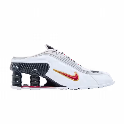 Martine Rose x Nike Wmns Shox Mule MR4 'Metallic Platinum Varsity Red'