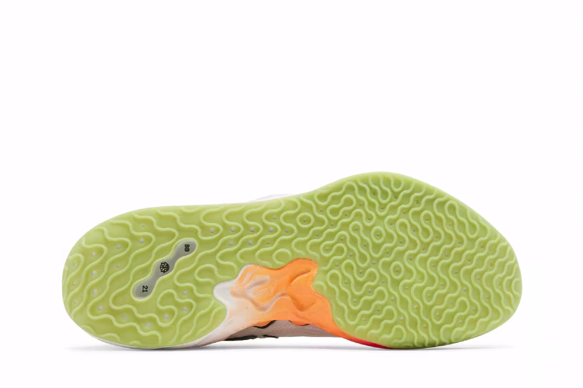 Nike Air Zoom GT Run EP White Multi Neon, view 5
