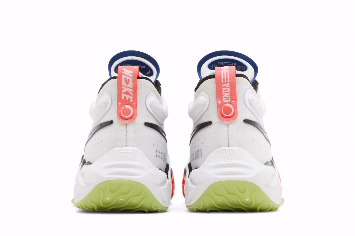 Nike Air Zoom GT Run EP White Multi Neon, view 7