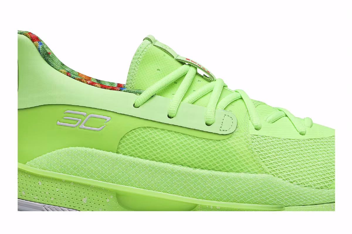 Sour Patch Kids x Under Armour Curry 7 Lime, view 3