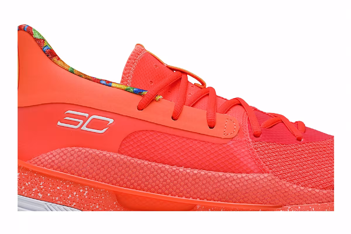 Sour Patch Kids x Under Armour Curry 7 Peach, view 3