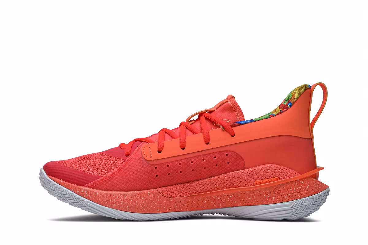 Sour Patch Kids x Under Armour Curry 7 Peach, view 4