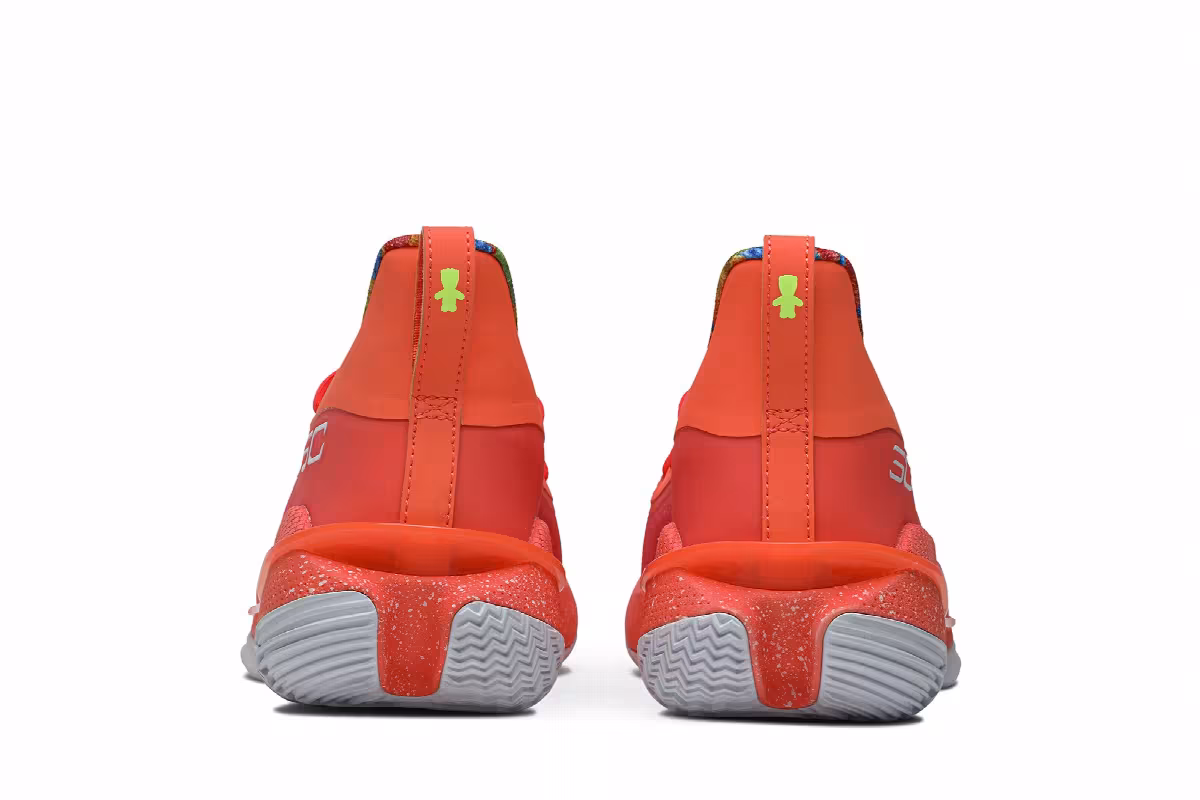 Sour Patch Kids x Under Armour Curry 7 Peach, view 7