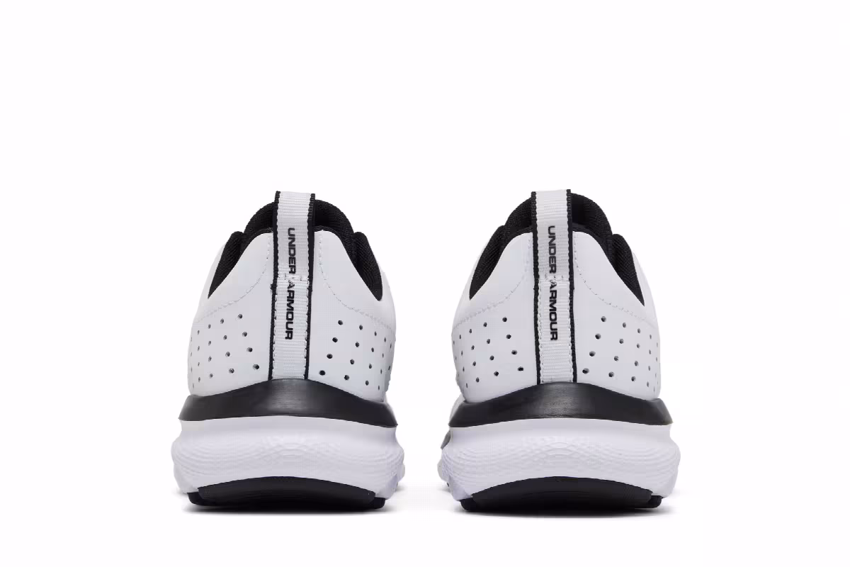 Under Armour Charged Assert 8 White Black, view 7