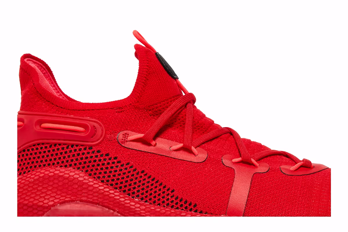 Under Armour Curry 6 Team Triple Red, view 3