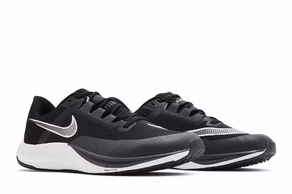 Nike Air Zoom Rival Fly 3 Black White, view 9