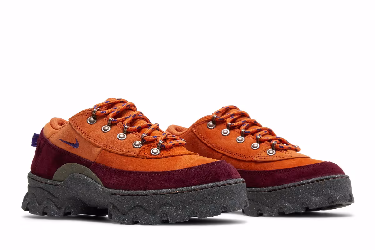 Nike Women's Lahar Low Sport Spice Dark Beetroot, view 9