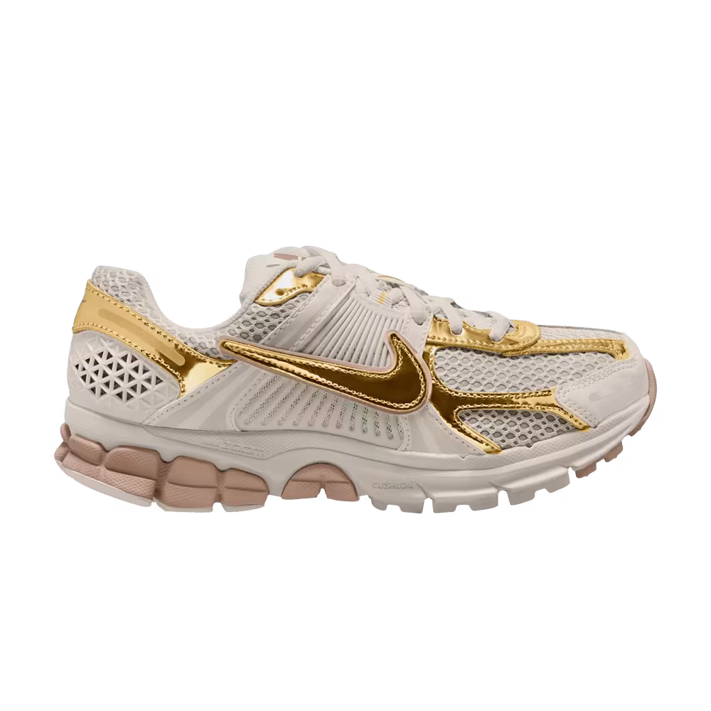 Nike Women's Zoom Vomero 5 Light Orewood Brown Metallic Gold