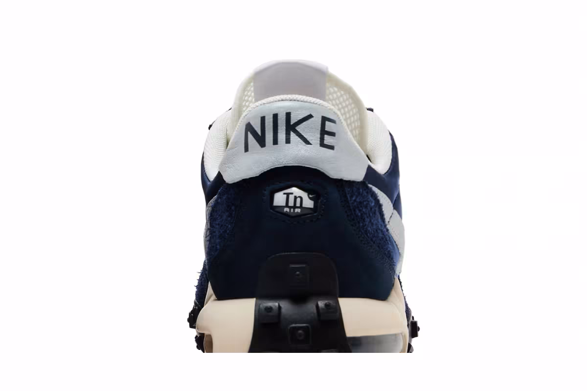 Nike Air Max Waffle Racer SP Navy Silver, view 8