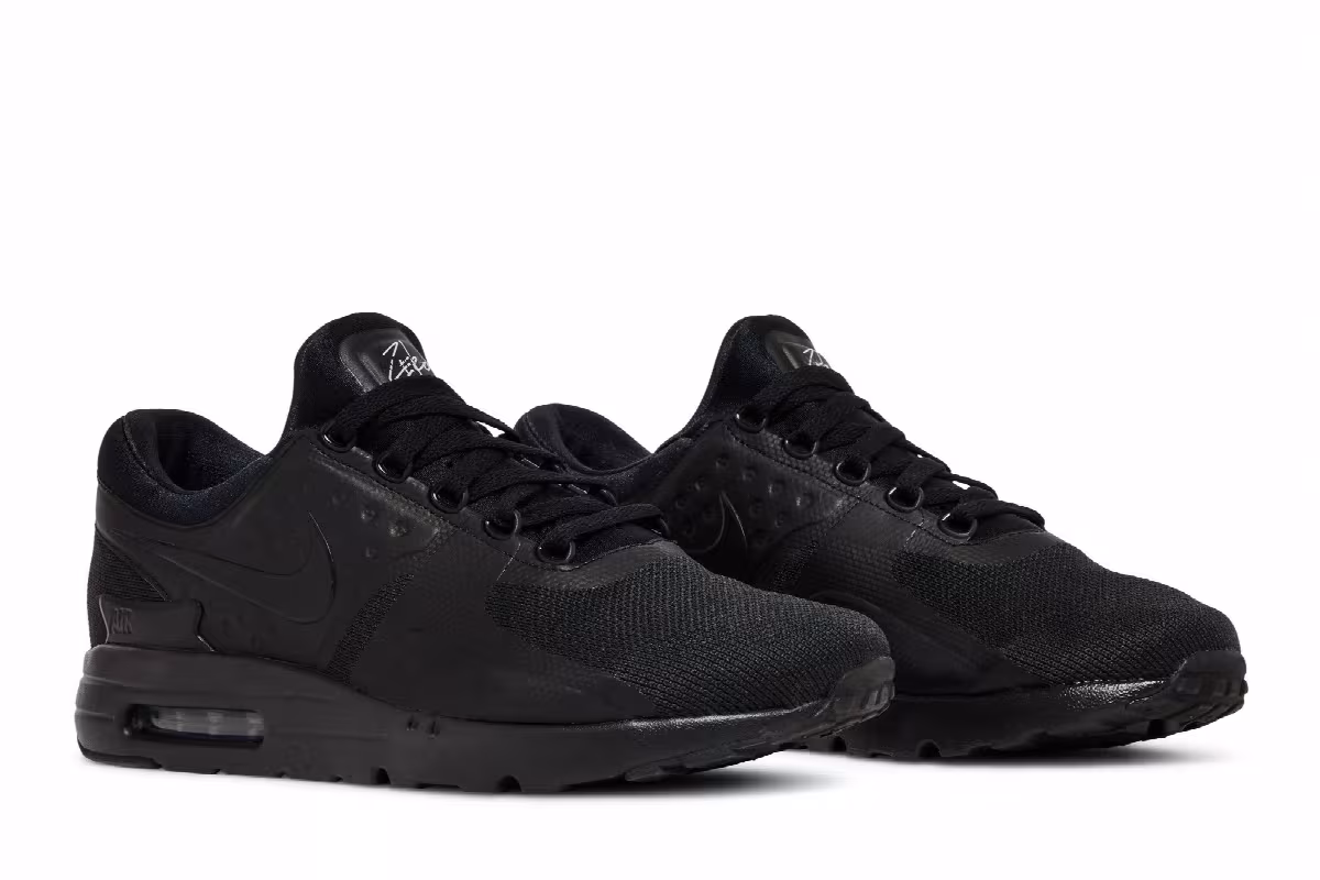 Nike Air Max Zero Essential Triple Black, view 9