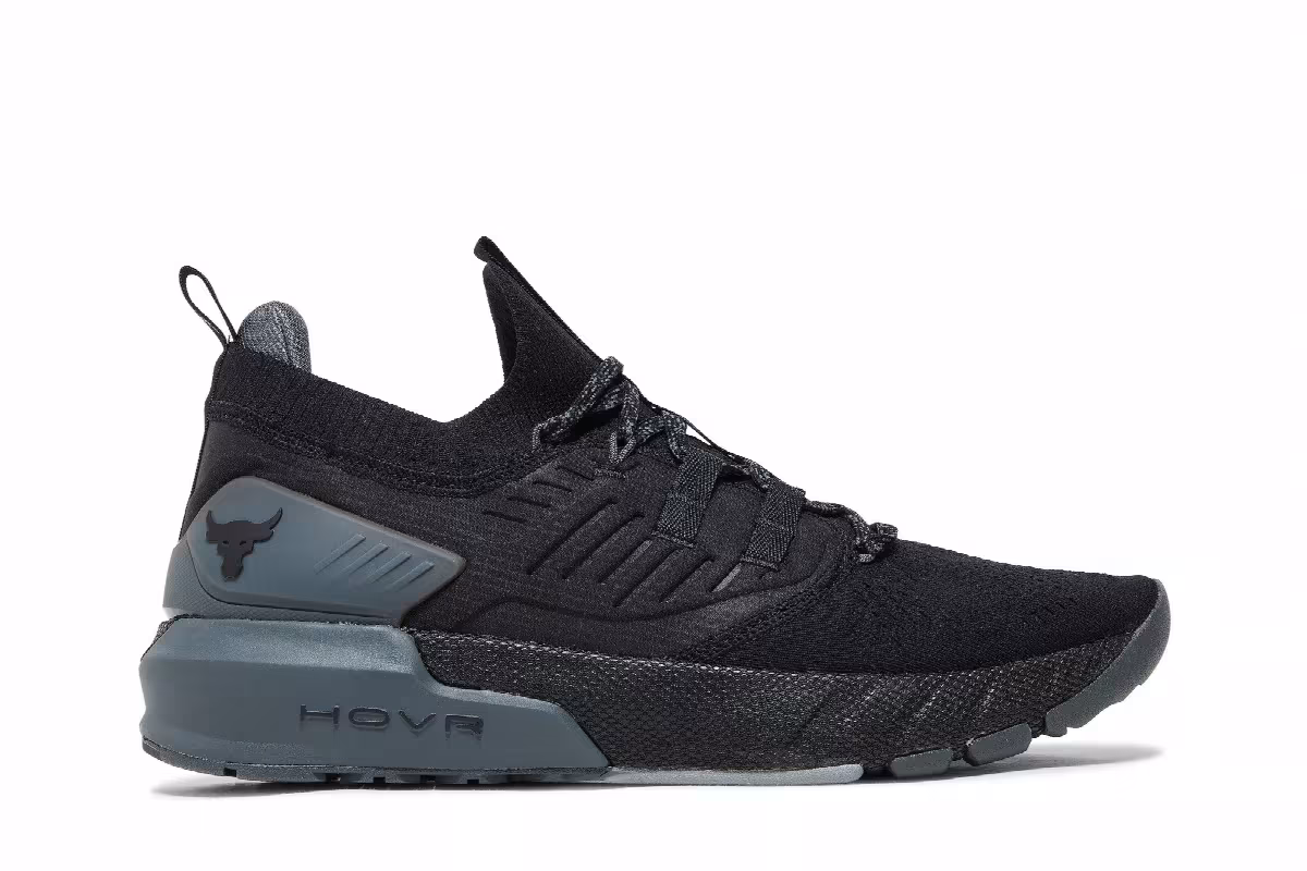 Under Armour Project Rock 3 Black Pitch Grey, view 2