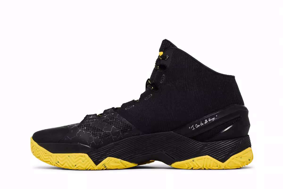 Under Armour Curry 2 Black Knight, view 4