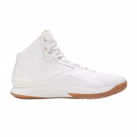 Under Armour Curry 1 Lux Mid Leather 'White Gum'