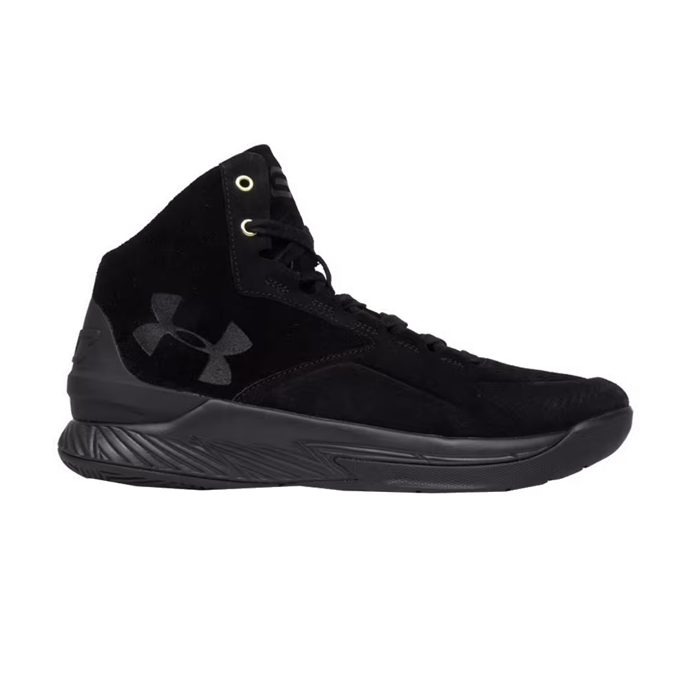 Under Armour Curry 1 Lux Mid Black Suede