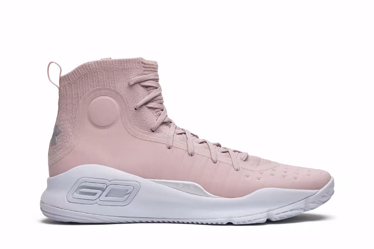 Under Armour Curry 4 Flushed Pink, view 2
