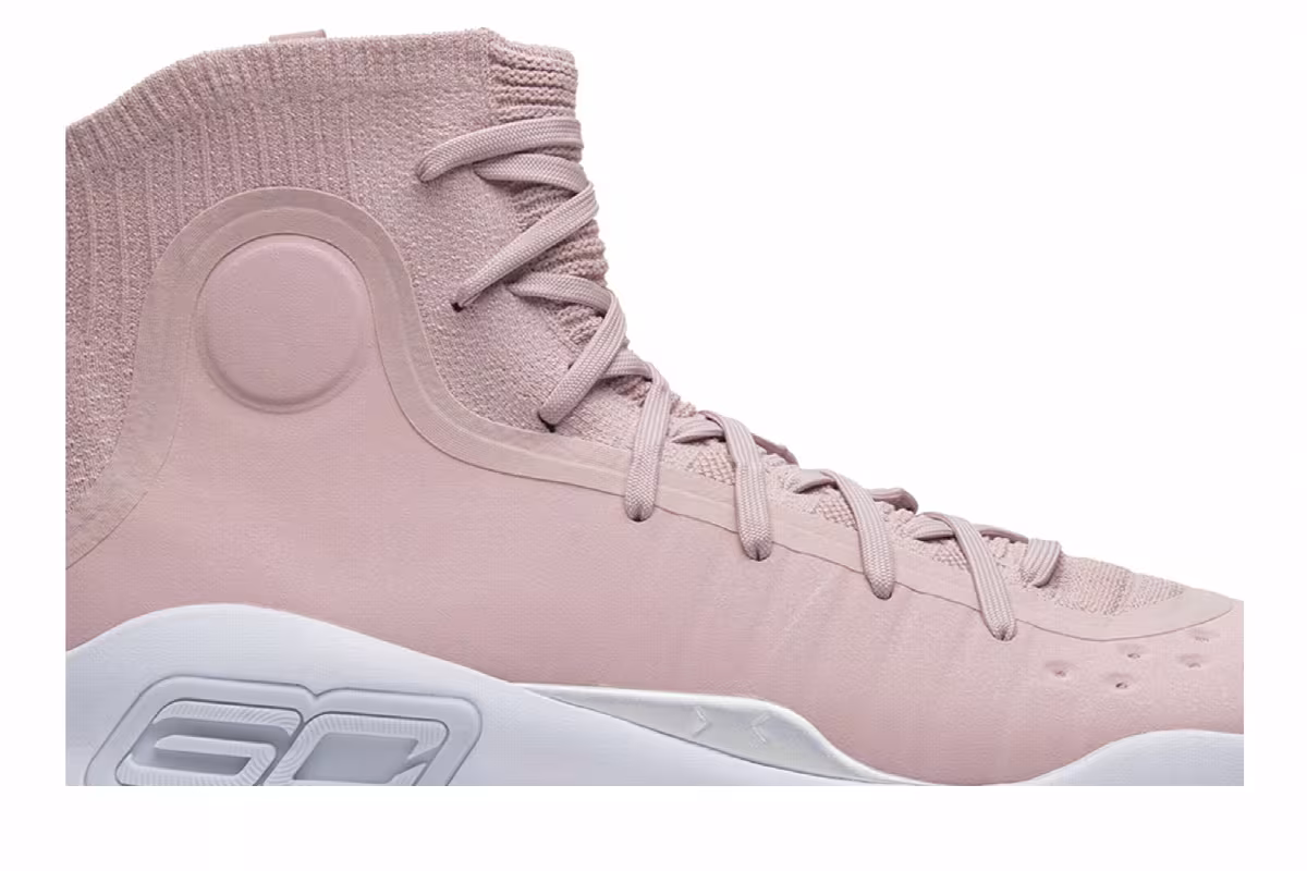 Under Armour Curry 4 Flushed Pink, view 3