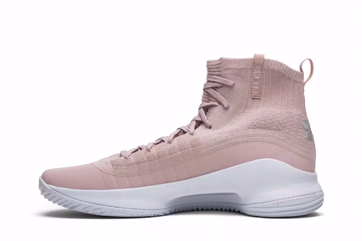 Under Armour Curry 4 Flushed Pink, view 4