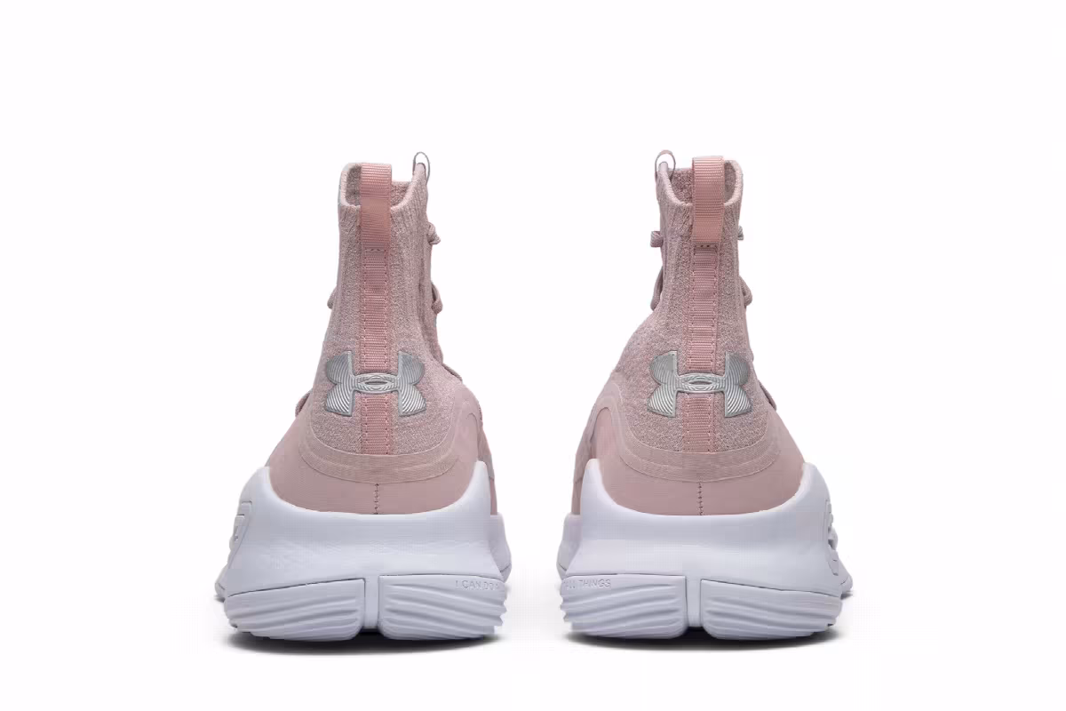 Under Armour Curry 4 Flushed Pink, view 7