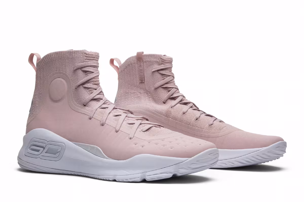 Under Armour Curry 4 Flushed Pink, view 9