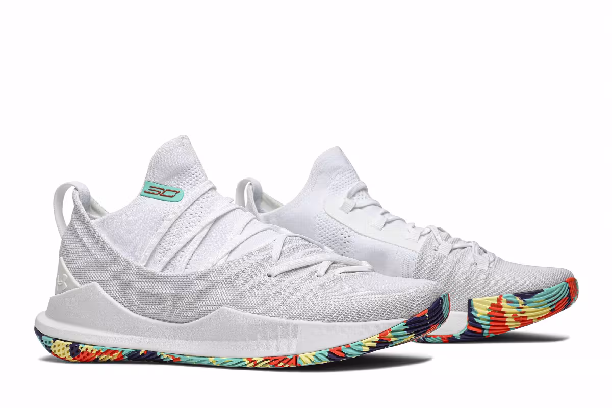 Under Armour Curry 5 Confetti, view 9