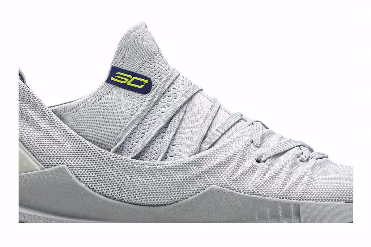 Under Armour Curry 5 Elemental Tokyo Grey, view 3