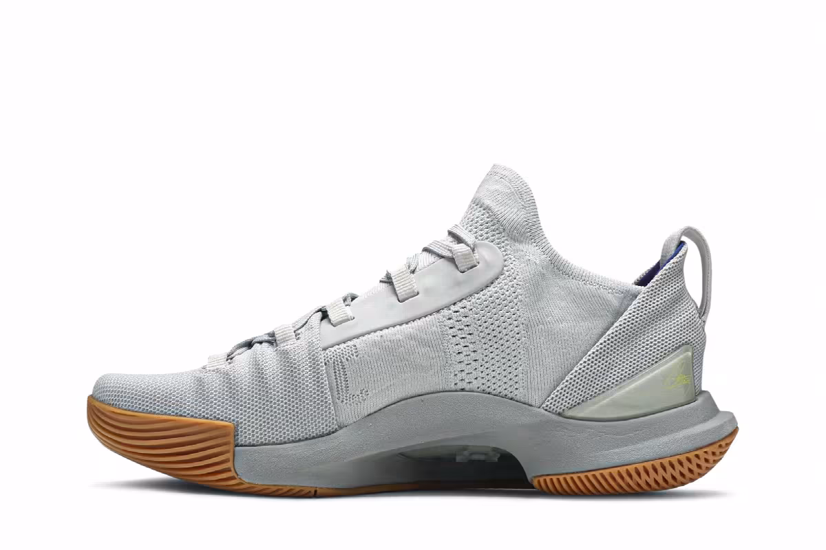 Under Armour Curry 5 Elemental Tokyo Grey, view 4