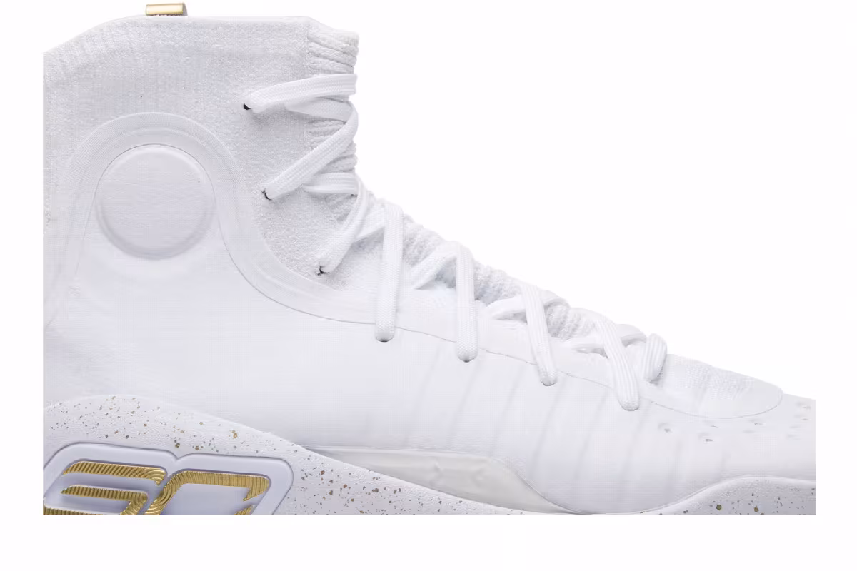 Under Armour Curry 4 White Gold 2017, view 3