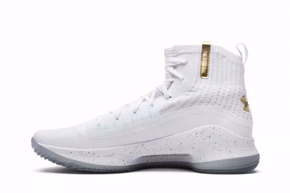 Under Armour Curry 4 White Gold 2017, view 4
