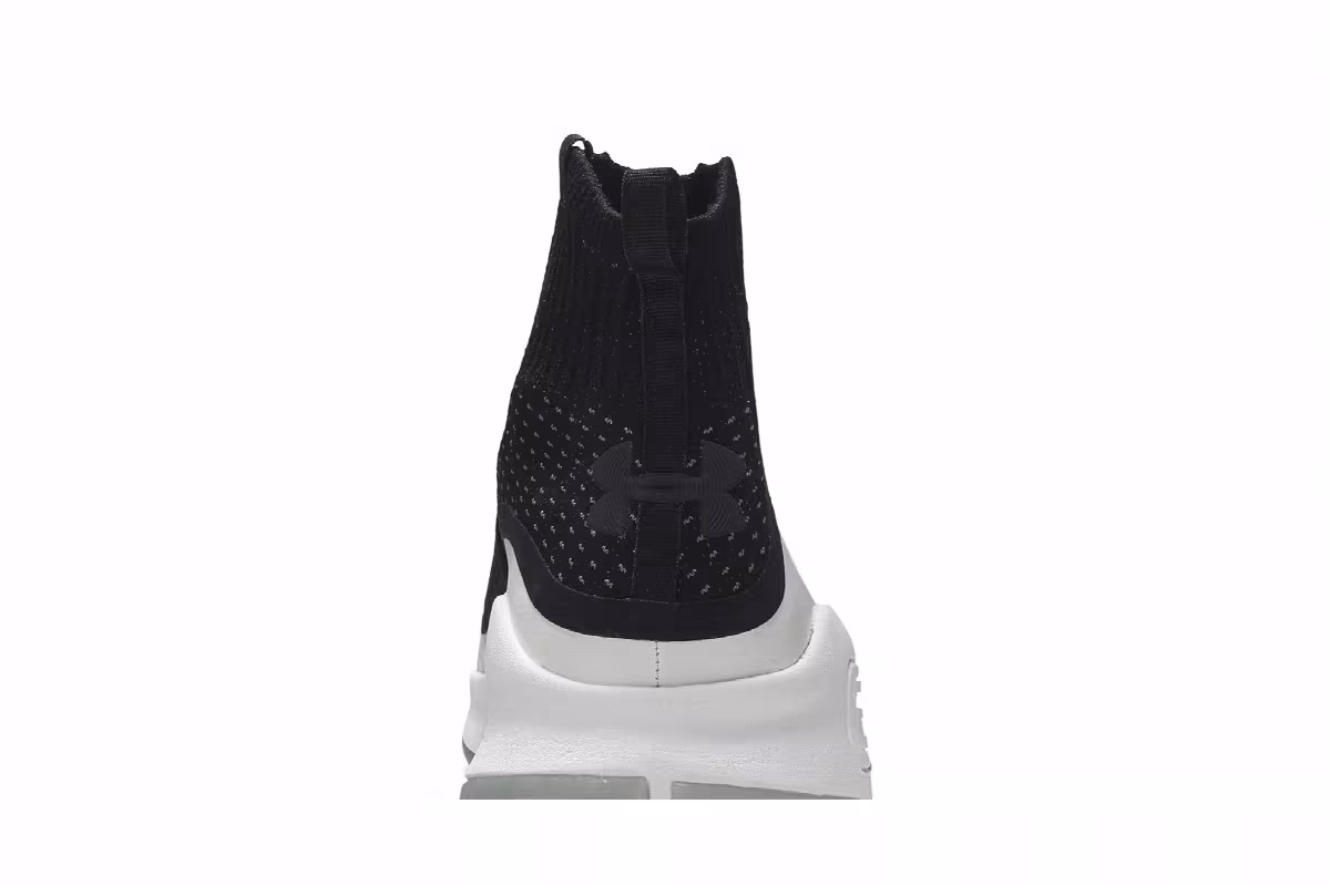 Under Armour Curry 4 Black White, view 8