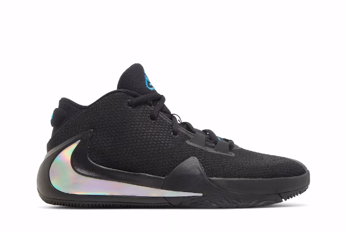 Nike Zoom Freak 1 GS Black, view 2