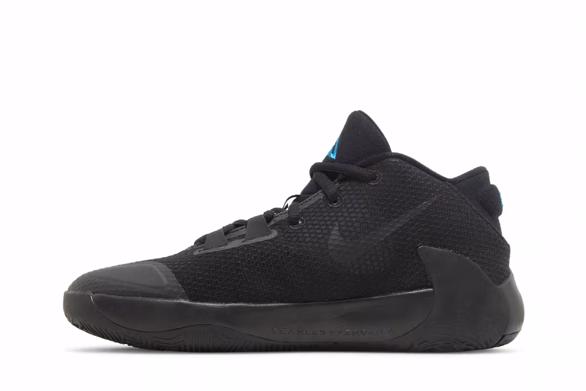 Nike Zoom Freak 1 GS Black, view 4