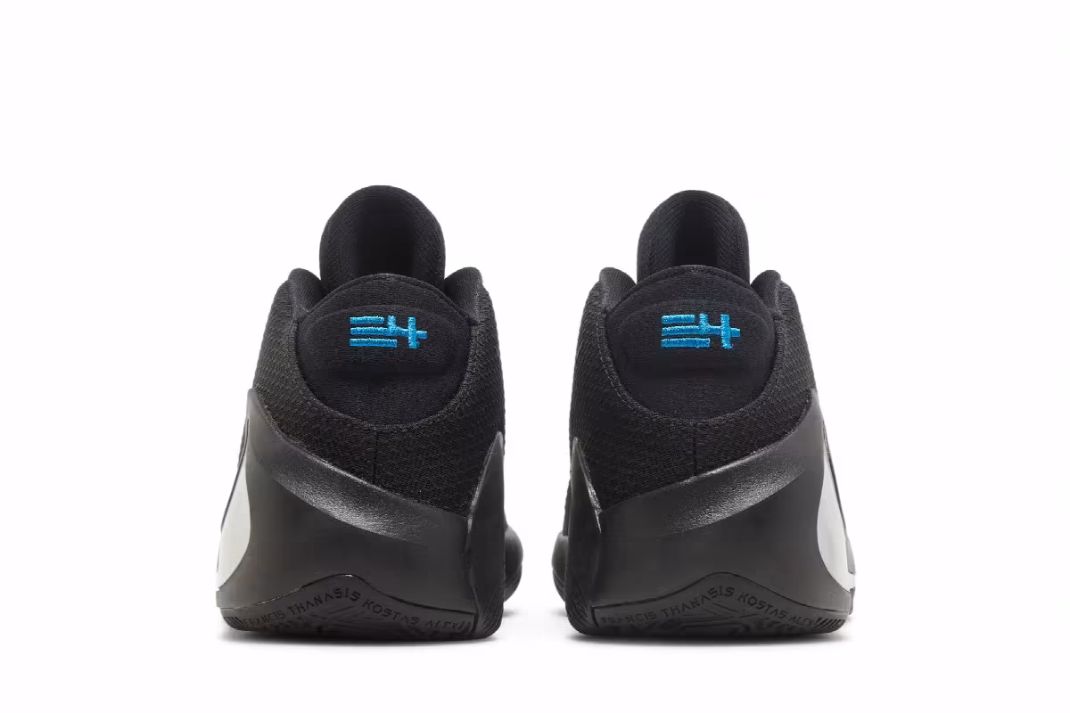 Nike Zoom Freak 1 GS Black, view 7
