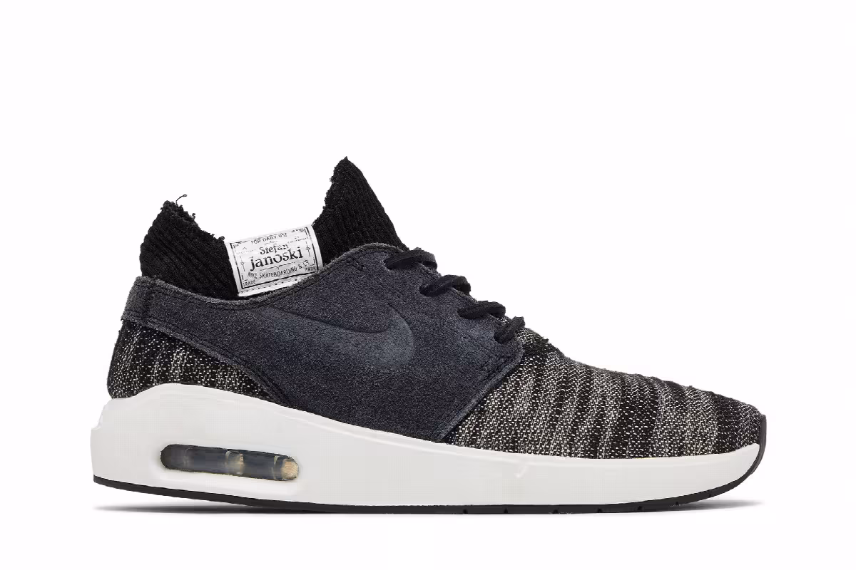 Nike Air Max Janoski 2 Premium SB Black Summit White, view 2