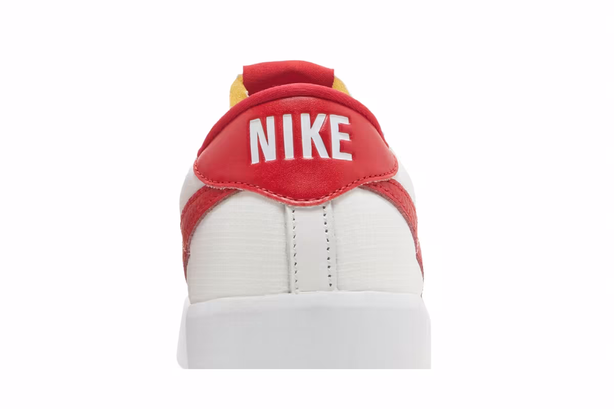 Nike Bruin React SB White University Red, view 8