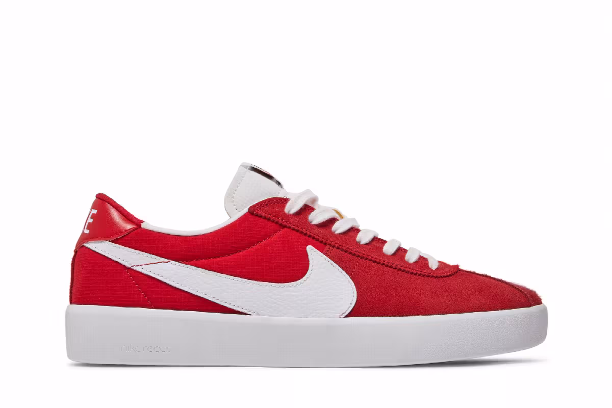 Nike Bruin React SB Varsity Red, view 2