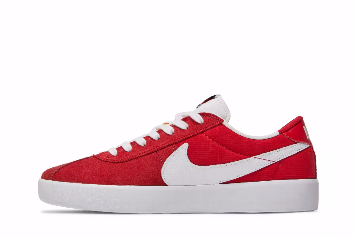 Nike Bruin React SB Varsity Red, view 4