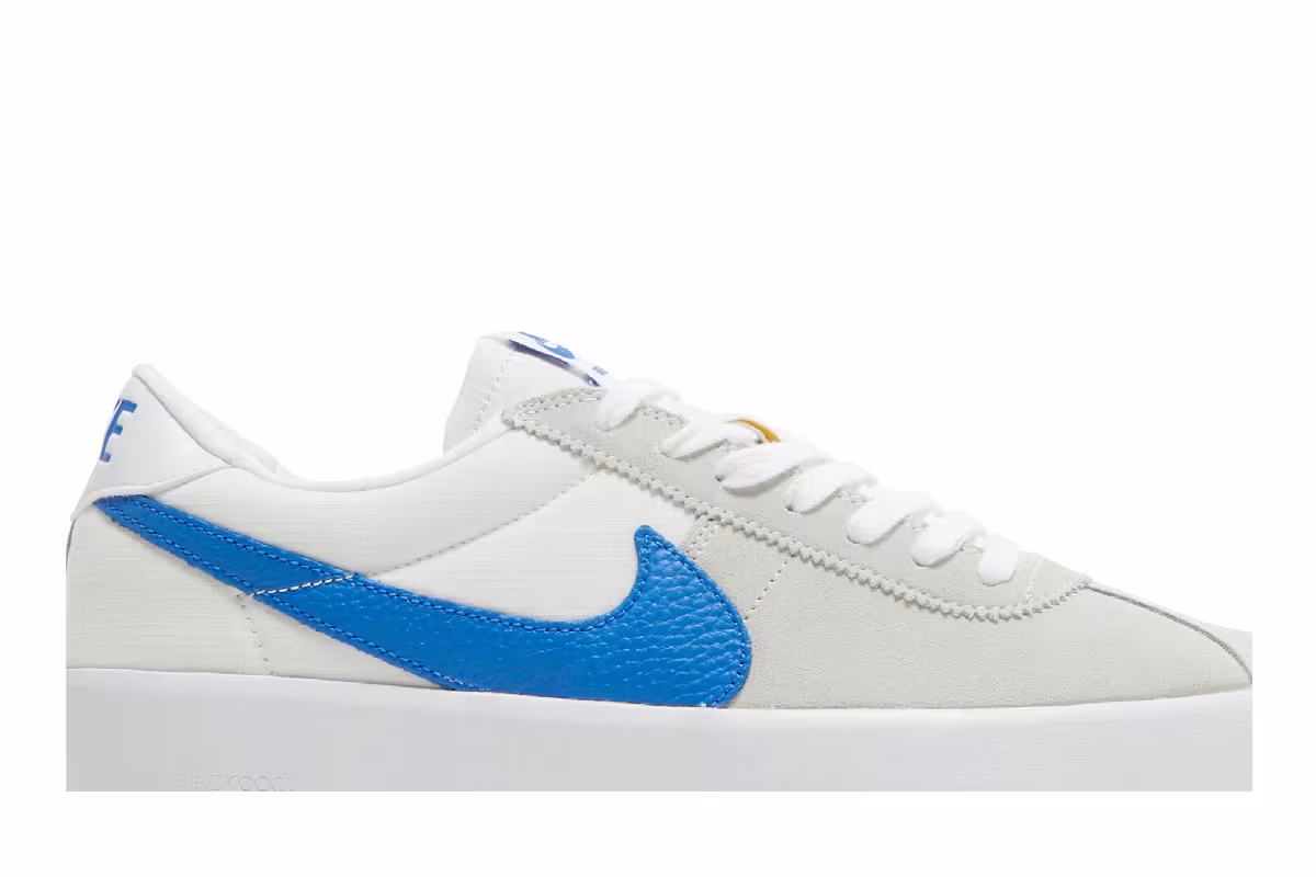 Nike Bruin React SB Summit White Signal Blue, view 3