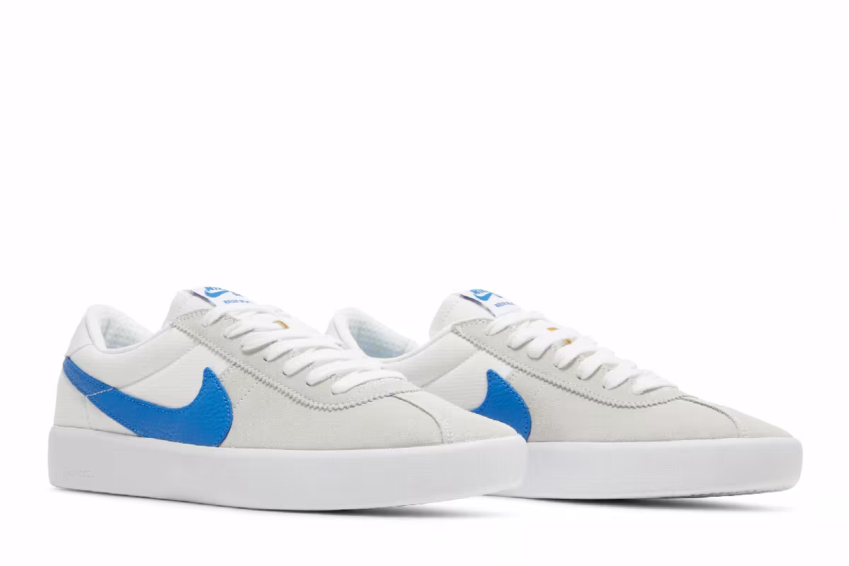 Nike Bruin React SB Summit White Signal Blue, view 9