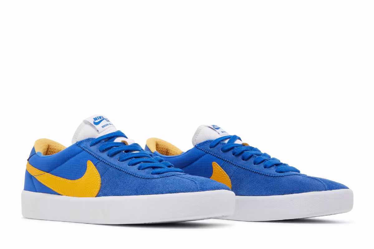 Nike Bruin React SB Game Royal University Gold, view 9